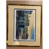Image 1 : Kenny Boone "Glace-Bay Warf"  Print  297/495  13w x11h