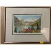 Image 1 : Marilyn Kinsella "Poppies & Lupines at Lake Louise" Print