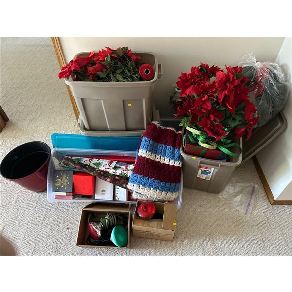 Assortment Of Christmas Decor