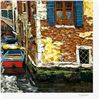 Image 2 : Boats of Venice (White) by Shvaiko, Viktor