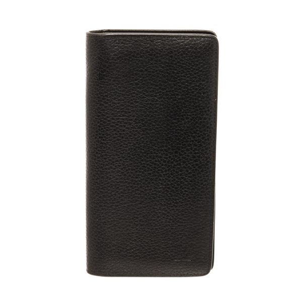 Louis Vuitton Black Leather Brazza Wallet