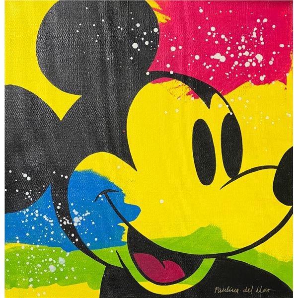 Mickey Mouse Yellow by Del Mar, Paulina