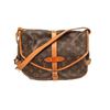 Image 1 : Louis Vuitton Brown Monogram Canvas Saumur 30 Crossbody Bag