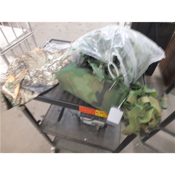 Camo Blind Mesh & XL Camo T-Shirt