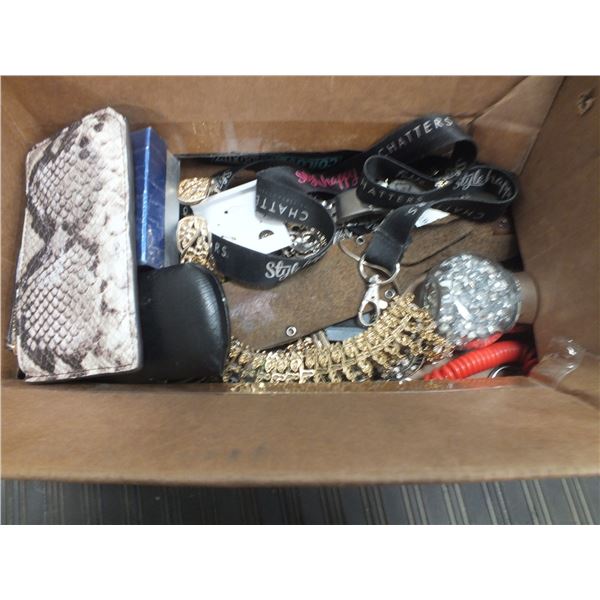 Box Of Assorted Costume Jewelry