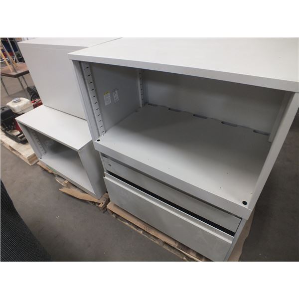 6 Metal Cabinets