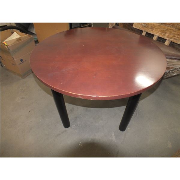 Round Wooden Table