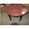 Image 1 : Round Wooden Table