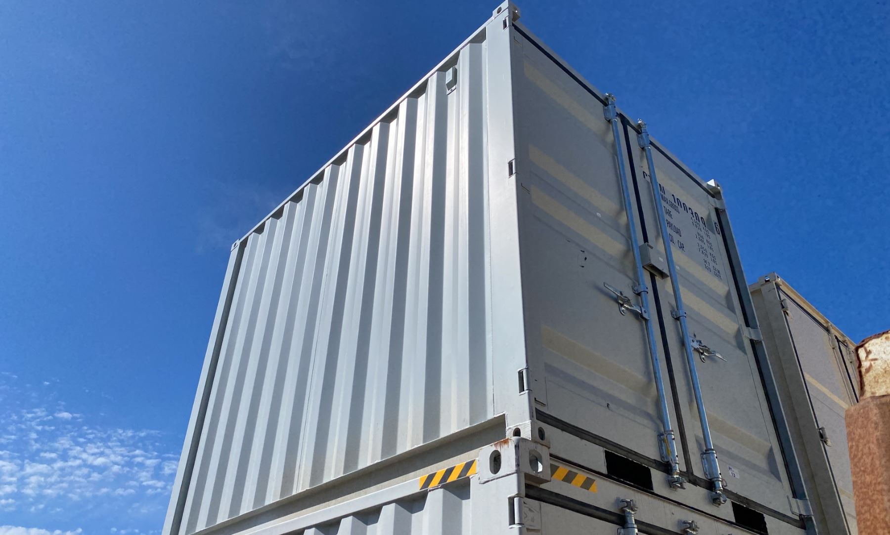 Rsb Containers 9FT GREY OFFICE STORAGE SHIPPING CONTAINER 107.5
