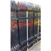 Image 2 : DIGGIT BLACK METAL SITE FENCING ( 22 PCS - 10'L X 7'H )