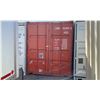 Image 1 : *H/T S* RED 40FT 52,910 MAX CAPACITY INDUSTRIAL TRANSPORT CONTAINER, 4 SIDE SWING DOORS,