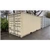 Image 1 : *H/T S* BEIGE 20FT 67,200 MAX CAPACITY INDUSTRIAL TRANSPORT CONTAINER, DUAL SWING REAR DOORS