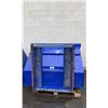 Image 2 : BLUE INDUSTRIAL FORKLIFT DUMP BIN ( APPROX. 62.5"W X 37.5"D X 43"H )