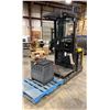 Image 4 : CLARK OSX15 3 STAGE 3000 LBS CAPACITY 600MM MAST HEIGHT 24V ELECTRIC STAND UP ORDER PICKER
