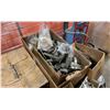 Image 6 : 2 PALLETS OF ASSORTED INDUSTRIAL ORDER PICKER / REACH TRUCK PARTS & PALLET OF HEAVY DUTY MAST