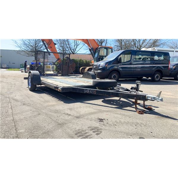 *R* 1994 TRAILTECH, LOW BODY TRAILER, BLACK, VIN 2C917BA24R2081599,