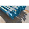 Image 2 : PALLET OF 12 BLUE 10' INDUSTRIAL PALLET RACKING CROSSBARS