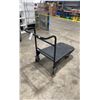 Image 2 : BLACK 26"W X 40"L X 40"H METAL HEAVY DUTY COMMERCIAL PRODUCT CART