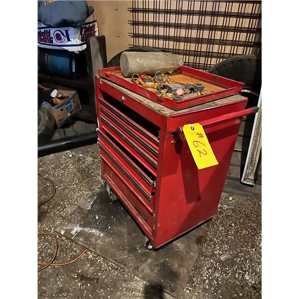 Red Tool Box w/ Contents