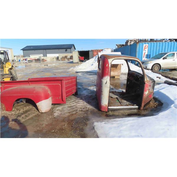 Vintage/ Antique Mercury Project Truck Cab + Box