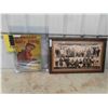 Image 1 : Framed Circus Sideshow Freak Show Print 19" x 31" + Circus Poster 13" x 18" 