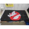 Image 1 : Large Vintage Ghost Busters Movie Promo Banner Flag 35" x 59"