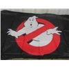 Image 2 : Large Vintage Ghost Busters Movie Promo Banner Flag 35" x 59"