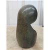 Image 3 : 2 Inuit Soapstone Bird + Human Figure : 6" & 5" 