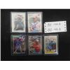 Image 1 : Vintage Montreal Expos Autographed Card Lot ; 4 Tim Raines, (1) Andre Dawson - 