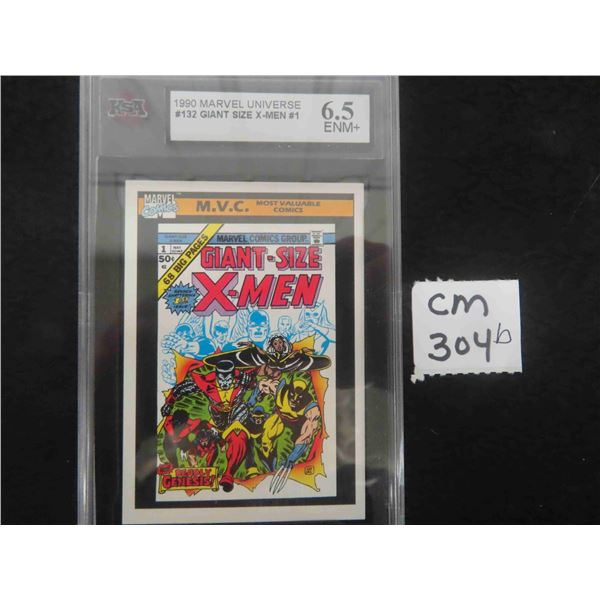 Graded Marvel Universe X-Men Card