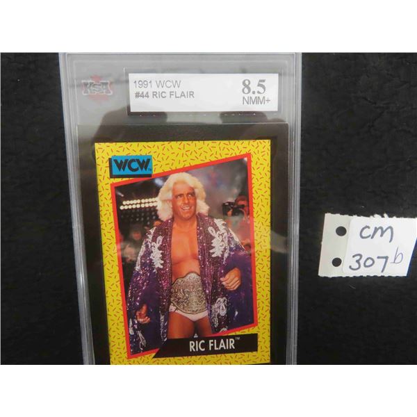 Graded Ric Flair WCW Wrestling Card