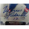 Image 3 : Autographed Morris Lukowich Winnipeg Jets Card