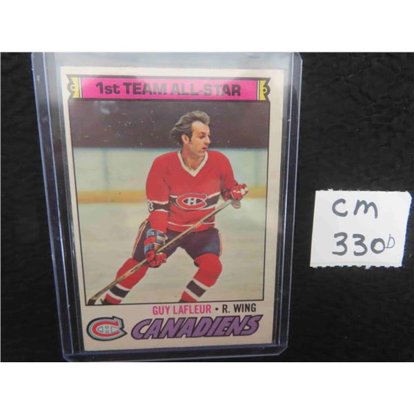 Guy Lafleur Montreal Canadiens Card