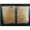 Image 2 : (4) 1970/71 O-Pee-Chee Trophy Cards