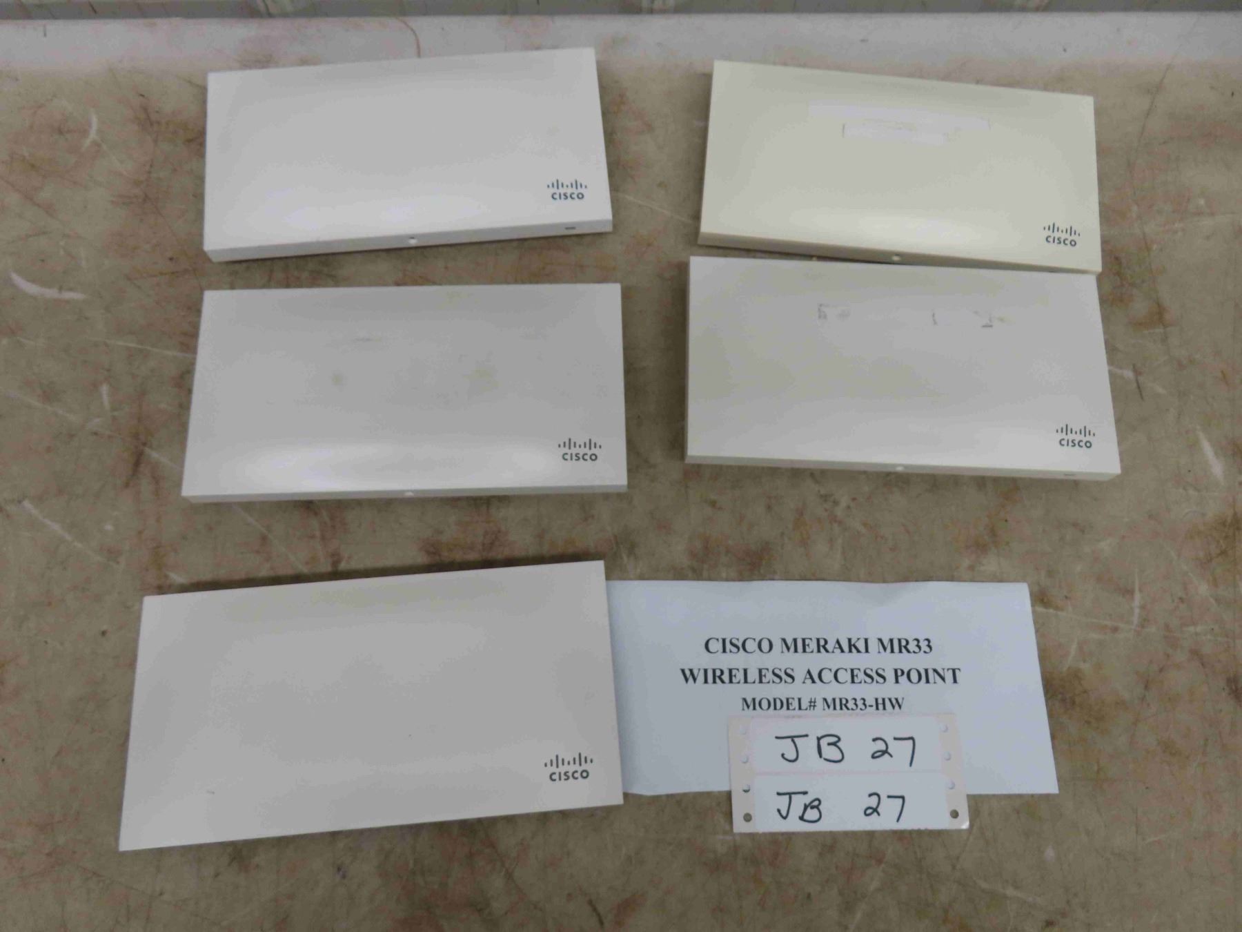 Mr 33 Ribbons Cisco Meraki MR 33 Wireless Access Point - 5pcs Model MR33-HW
