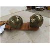 Image 2 : Leather Straps of 4 Brass Sleigh Bells