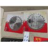 Image 3 : 4 New Saw Blades ; 7.25" + 8.25" + 12" 