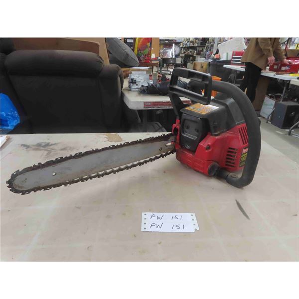 Craftsman Gas Chainsaw 16" - has compression