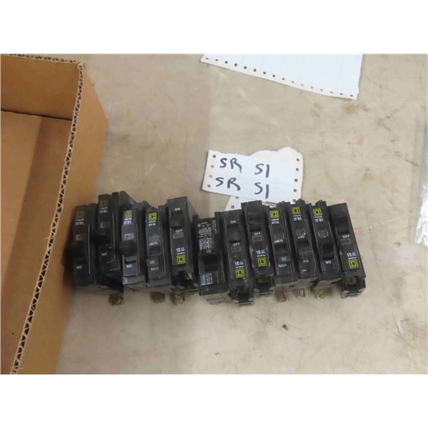 (12) 125V Breakers