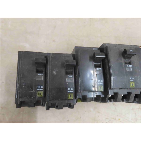 (9) 240V Breakers