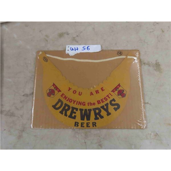 1940s Drewrys Beer Vendor Cap/ Visor