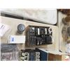 Image 8 : Boxes of Electrical Parts ; Breakers, Transformers, Switches, Relays, Fuses, 