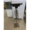 Image 3 : Metal Podium Stand 42" Tall with Electrical Hook Up + Receptacles