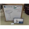 Image 1 : New Glacier Bay White Pedestal Sink + New Brushed  Nickel Bathroom Faucet