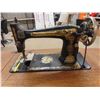 Image 3 : Singer Treadle Sewing Machine in Oak Cabinet