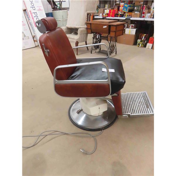 Belmont Barber/ Hair Dressing Chair - Electric Not Tested