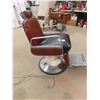 Image 1 : Belmont Barber/ Hair Dressing Chair - Electric Not Tested