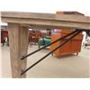 Image 4 : Rustic / Farmhouse Sofa Table with Marble? Styled Insert 14" x 34.25" x 30" 