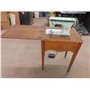 Image 1 : Singer Sewing Machine in Hide Away Cabinet