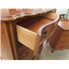 Image 10 : 2 Dressers Both Serpentine Front ; 19" x 33" x 47" &  19" x 33" x 59" plus mirror 31" x 45" 